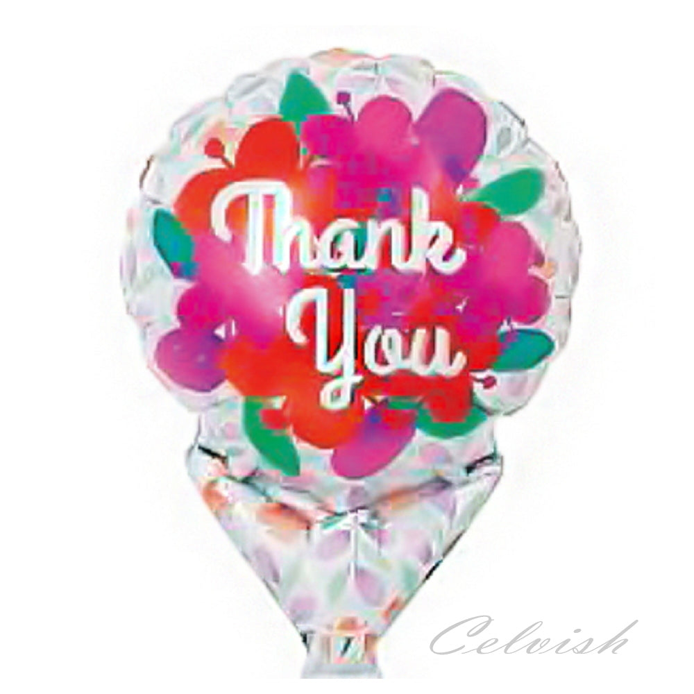 卒業 Congrats バレエ ThankYou バレエ ダンス 母の日 バルーンの1本花束 ThankYou バルーンの1本花束